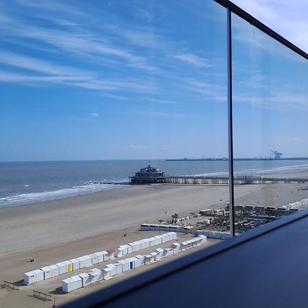Modern Studio With Beautiful Sea View - 9Th Floor Blankenberge Exteriör bild