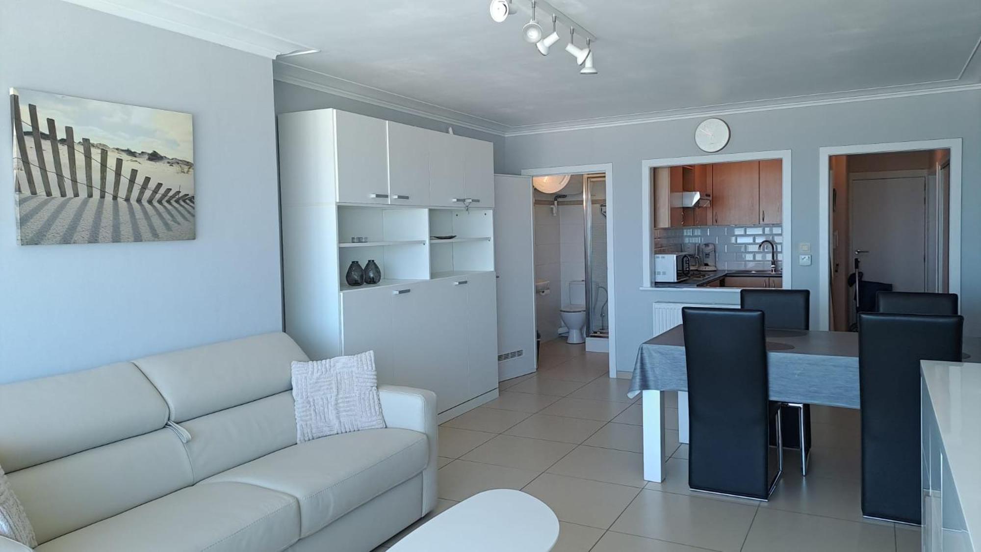 Modern Studio With Beautiful Sea View - 9Th Floor Blankenberge Exteriör bild